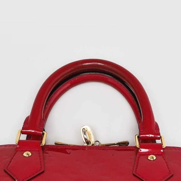 Louis Vuitton Rose Indian Monogram Vernis Alma PM Bag - Picture 6 of 12